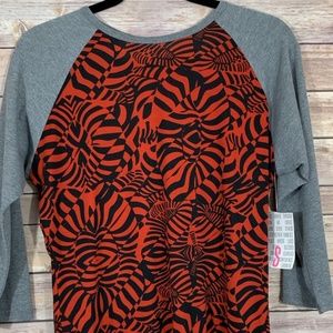 LuLaRoe Women's Randy Baseball Top